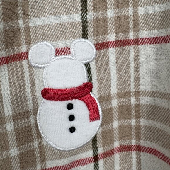 Disney Mickey Mouse Snowman Holiday Pajama Set for Women Size XL New with tag pl - Picture 4 of 13